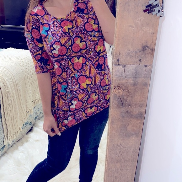 Lularoe Disney Irma top size xsmall - Picture 3 of 8